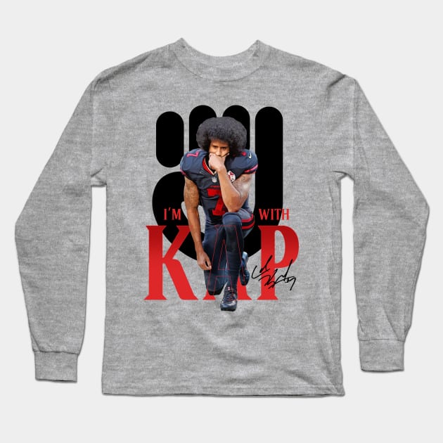 Colin Kaepernick Long Sleeve T-Shirt by Juantamad